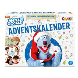 CRAZE Adventskalender WOOZLE GOOZLE 2021 Kinder Experimente für Kinder ab 8 mit Figuren Spielzeug Weihnachtskalender Geschenke für Mädchen & Jungen 24683 - 1