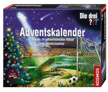 Die drei Fragezeichen Adventskalender 2013 - Rätsel des Geisterstadions