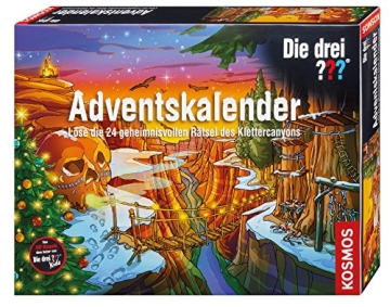Die drei Fragezeichen Adventskalender 2015 - Rätsel des Klettercanyons