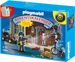 PLAYMOBIL Adventskalender 2012 Polizeialarm - 4168