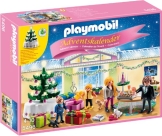 PLAYMOBIL Adventskalender 2014 Weihnachtsabend mit beleuchtetem Baum - 5496