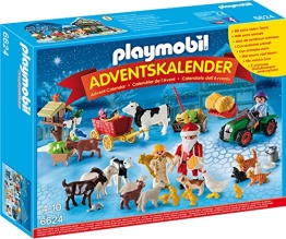 PLAYMOBIL  Adventskalender 2015 Weihnacht auf dem Bauernhof - 6624