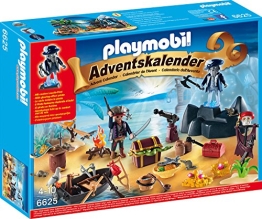 PLAYMOBIL Adventskalender 2015 Geheimnisvolle Piratenschatzinsel 6625