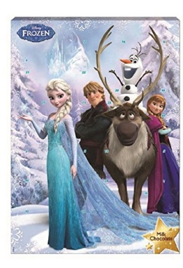 Adventskalender Disney Frozen die Eiskönigin mit Schokolade