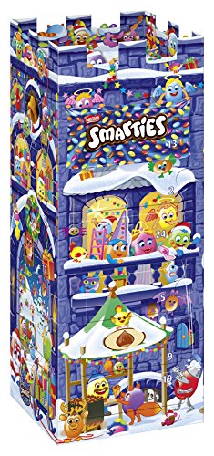 Nestlé Smaties 3D Adventskalender Burg, (227 g)