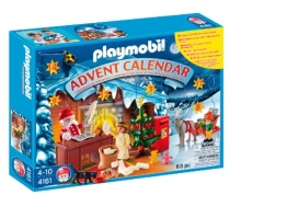 Playmobil Adventskalender 2010 (4161) Weihnachts-Postamt