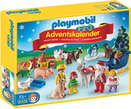 PLAYMOBIL 9009 - 1.2.3 Adventskalender "Weihnacht auf dem Bauernhof" -