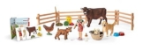 Schleich 97335 - Adventskalender Bauernhof 2016, mehrfarbig -