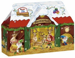 Ferrero Kinder Mix Adventskalender Weihnachtshütte, 1er Pack (1 x 234g) - 1
