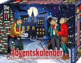 Kosmos 630577 Die drei !!! Adventskalender 2021, Entdecke das Geheimnis hinter den Film-Kulissen, löse spannende Rätsel, mit 24 Detektiv-Gimmicks, Spielzeug-Adventskalender für Kinder ab 8 Jahre - 1